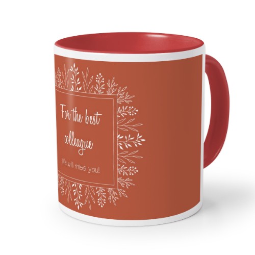 Mug Couleur rouge