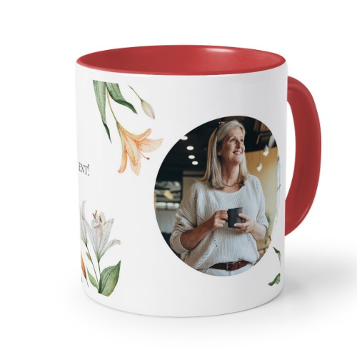 Colored Mug Red Colored Mug Red