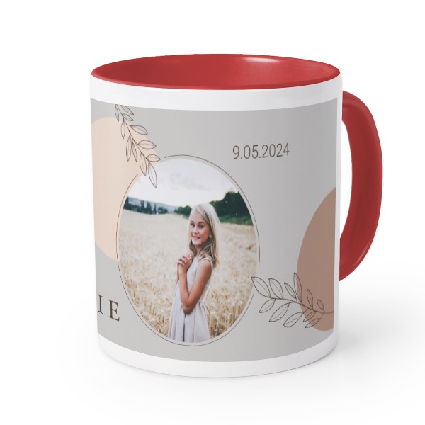 Colored Mug Red