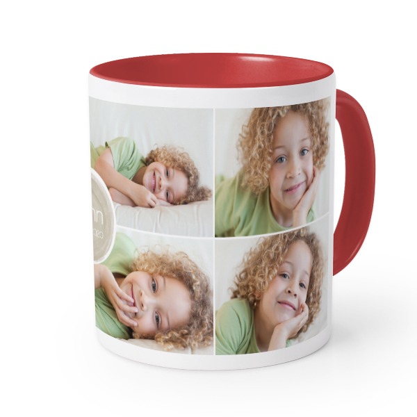 Colored Mug Red