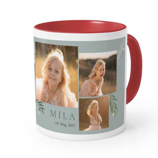 Colored Mug Red