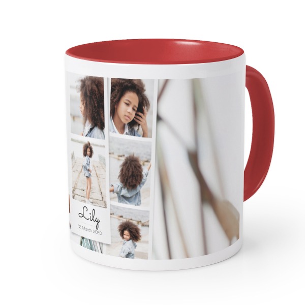 Colored Mug Red