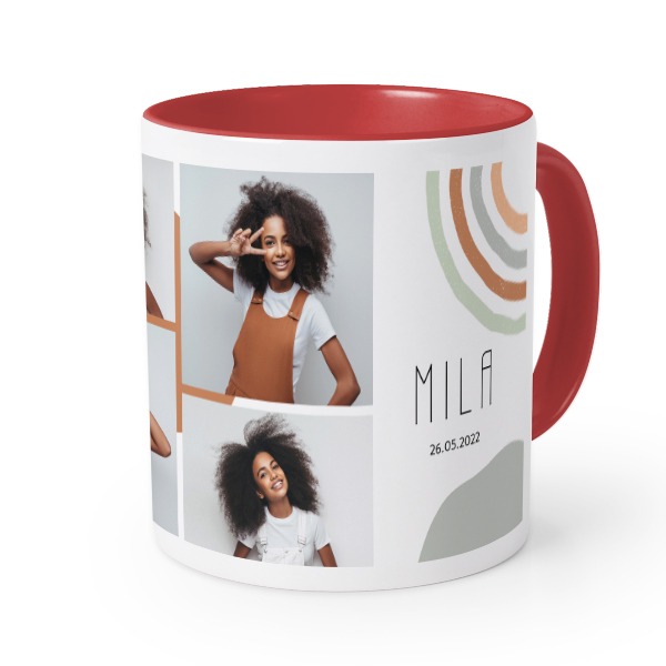 Mug Couleur rouge Mug Couleur rouge