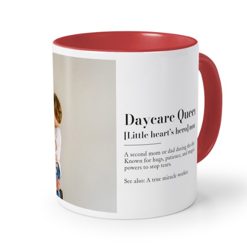 Mug Couleur rouge Mug Couleur rouge