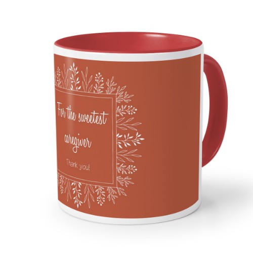 Colored Mug Red Colored Mug Red