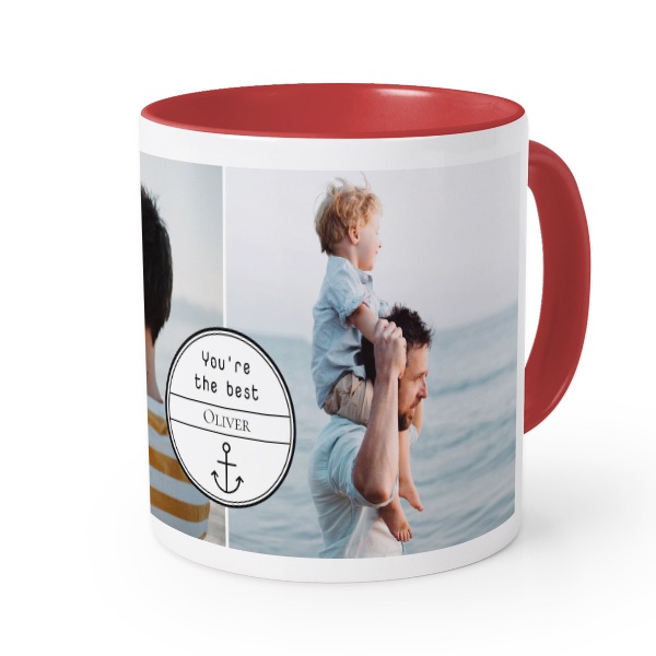 Colored Mug Red