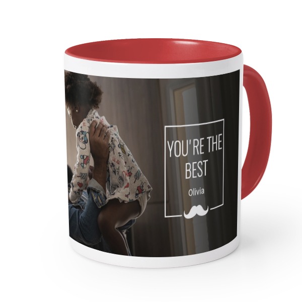Colored Mug Red