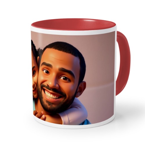 Colored Mug Red