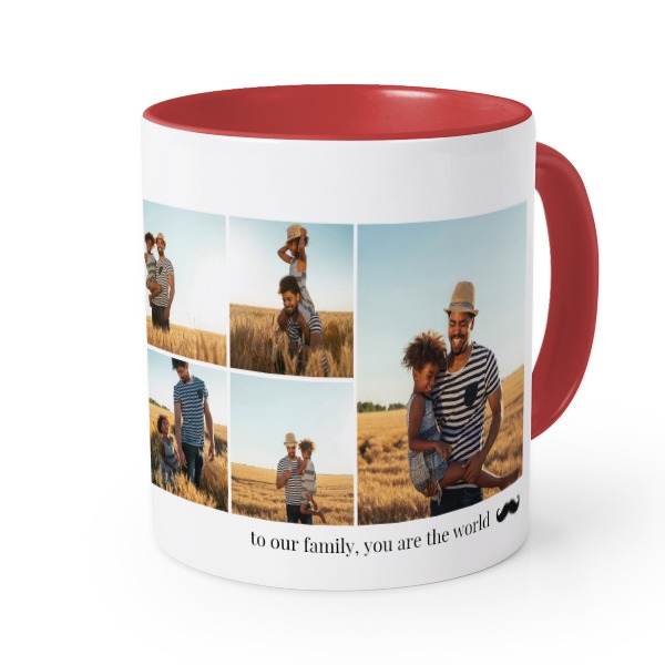 Colored Mug Red