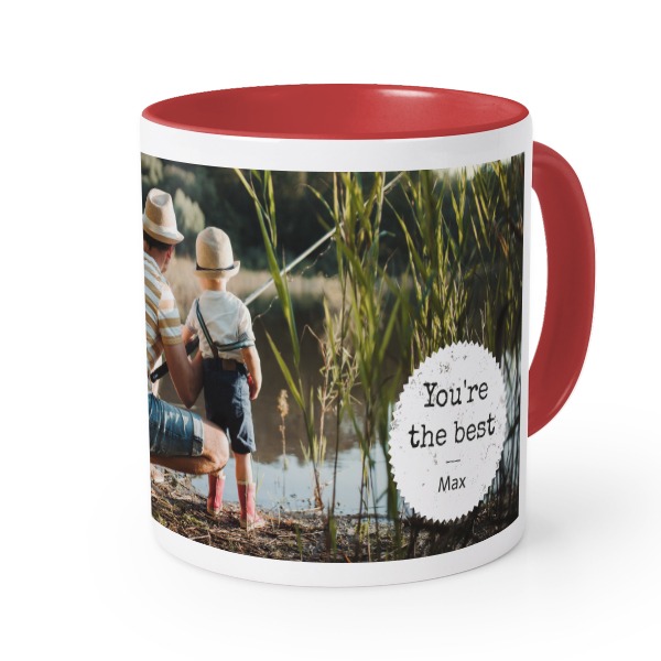 Colored Mug Red