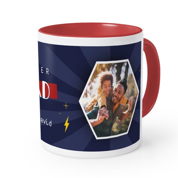 Farbige Tasse rot
