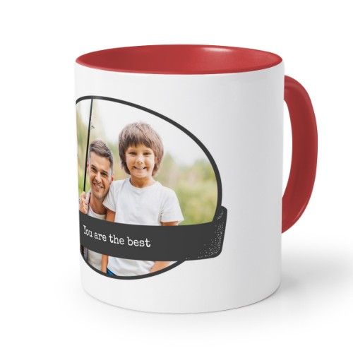Gekleurde Mok rood