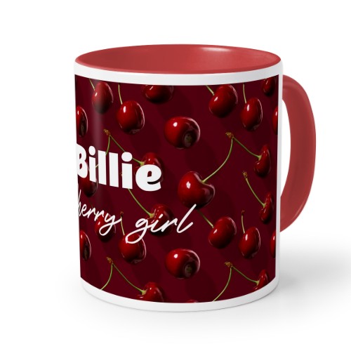 Cherry Coded Pattern Text - Only