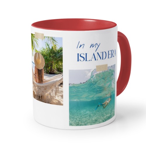 Farvet krus rød Farvet krus rød