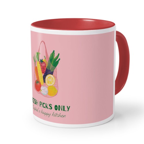 Colored Mug Red Colored Mug Red