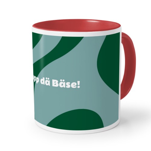 Farbige Tasse rot Farbige Tasse rot