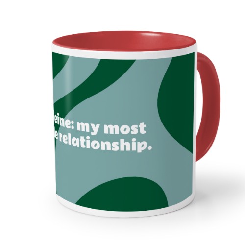 Colored Mug Red Colored Mug Red