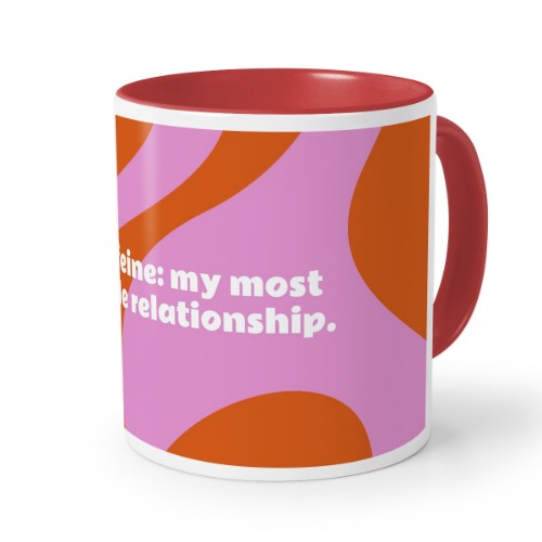 Colored Mug Red Colored Mug Red