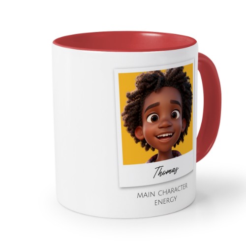 Colored Mug Red