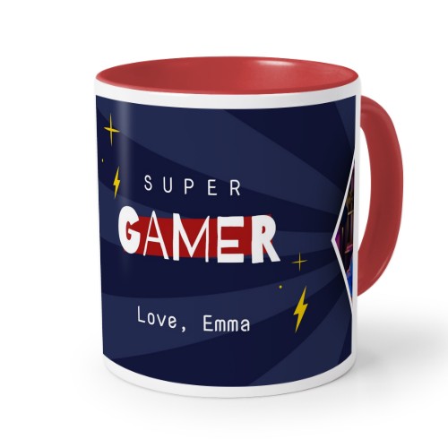 Farbige Tasse rot Farbige Tasse rot