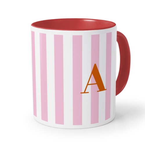 Gekleurde mok rood