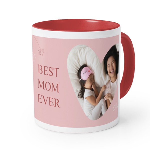 Gekleurde Mok rood Gekleurde Mok rood