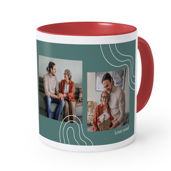 Mug Couleur rouge Mug Couleur rouge