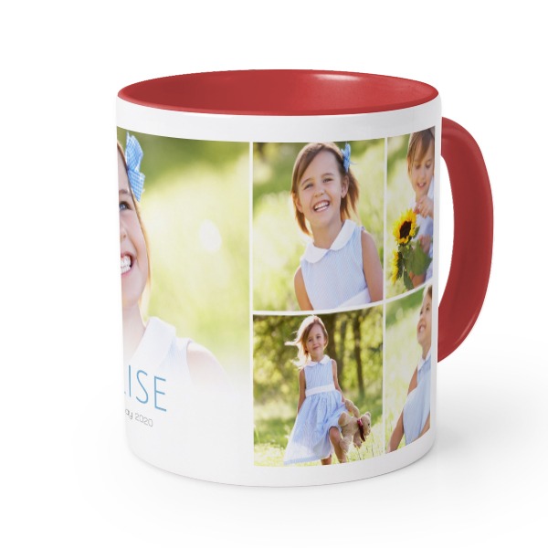 Farbige Tasse rot Farbige Tasse rot
