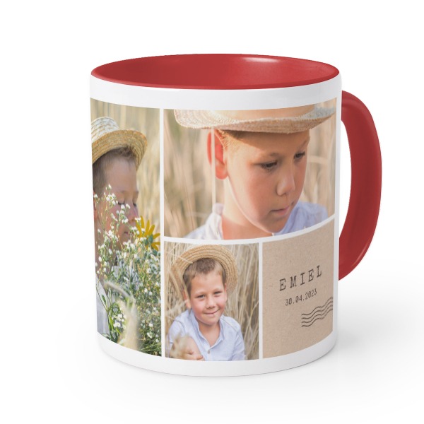 Mug Couleur rouge Mug Couleur rouge