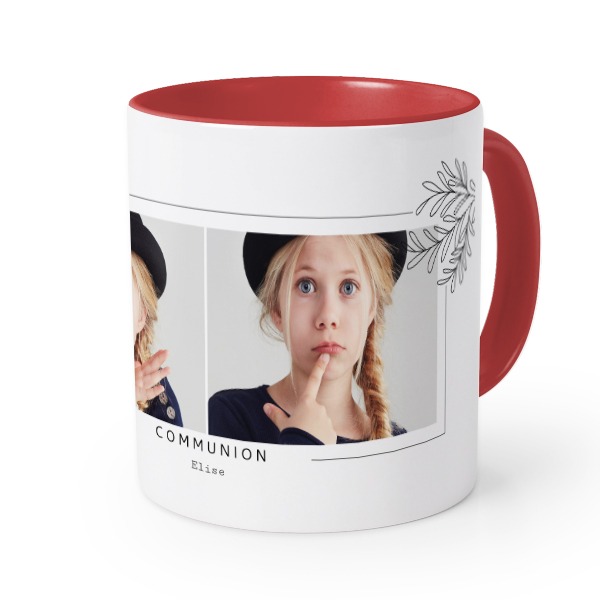 Farbige Tasse rot Farbige Tasse rot