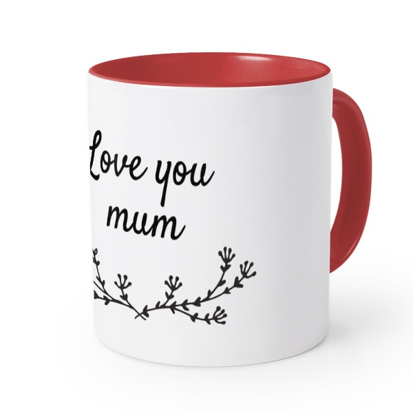Colored Mug Red Colored Mug Red