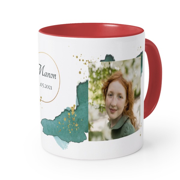Colored Mug Red Colored Mug Red