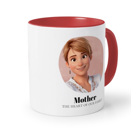 Colored Mug Red