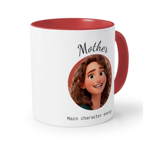 Colored Mug Red