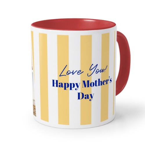 Mugg med fÀrg röd Mugg med fÀrg röd