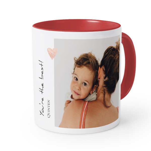 Colored Mug Red