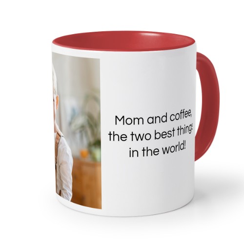 Farbige Tasse rot Farbige Tasse rot