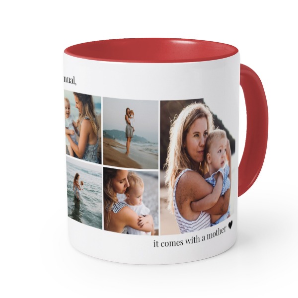 Colored Mug Red