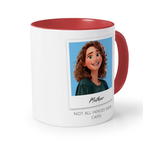 Colored Mug Red