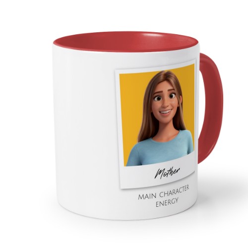 Colored Mug Red