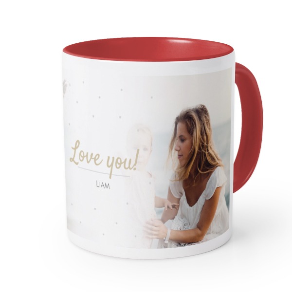 Colored Mug Red