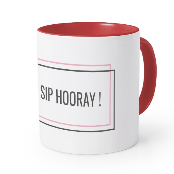Mug Couleur rouge