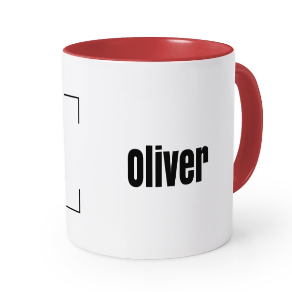 Colored Mug Red