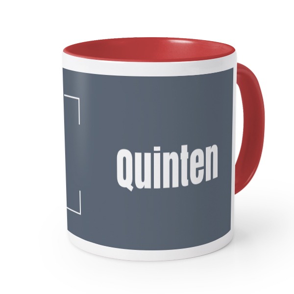 Colored Mug Red