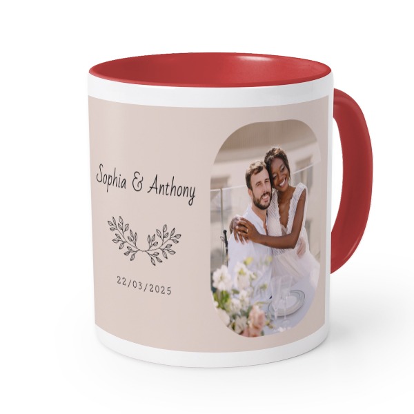 Colored Mug Red