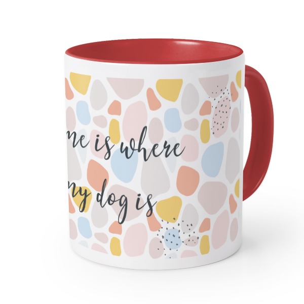 Colored Mug Red