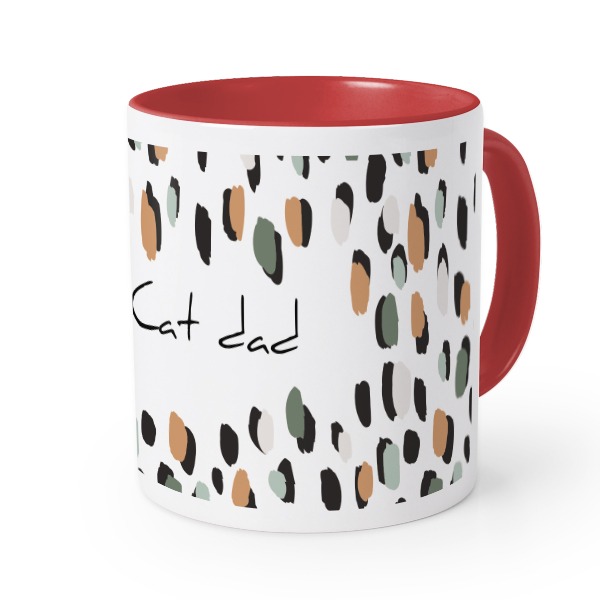 Colored Mug Red