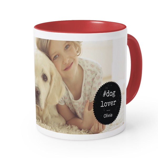 Colored Mug Red