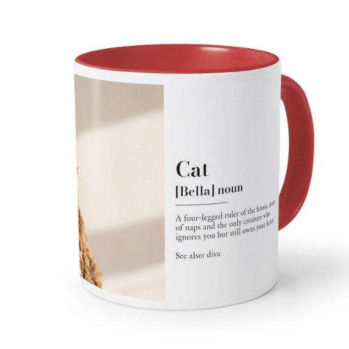 Gekleurde Mok rood Gekleurde Mok rood