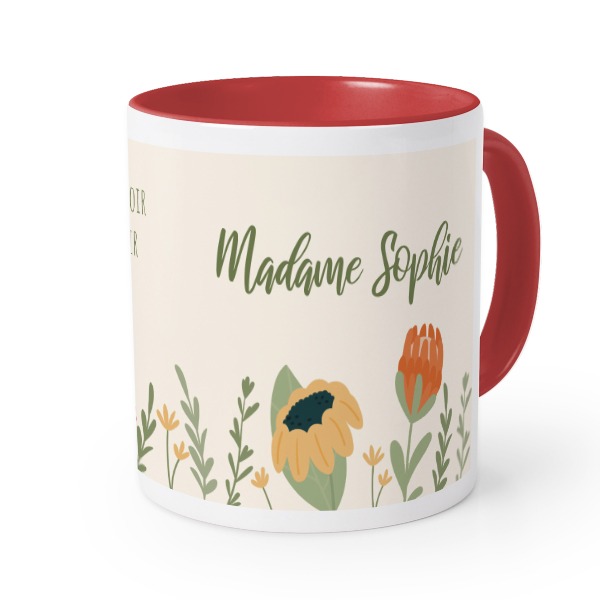 Mug Couleur rouge